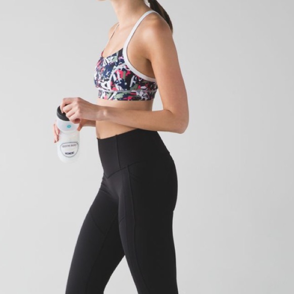 Lululemon Rise & Run Bra Pop Boom Juice Multi - Picture 2 of 10